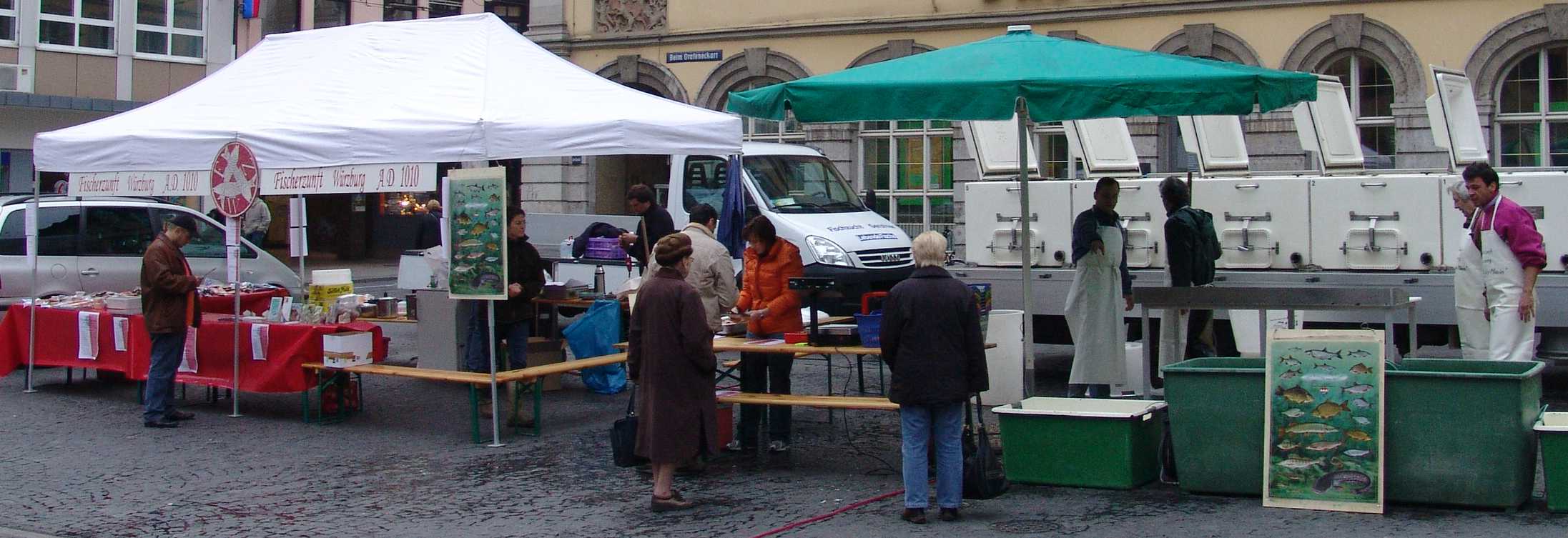 Traditioneller Fischmarkt